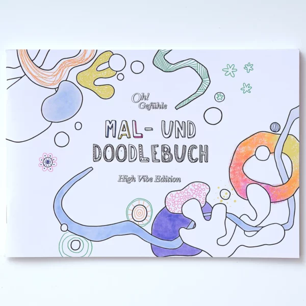 Oh! Gefühle Mal- und Doodlebuch Produktfoto